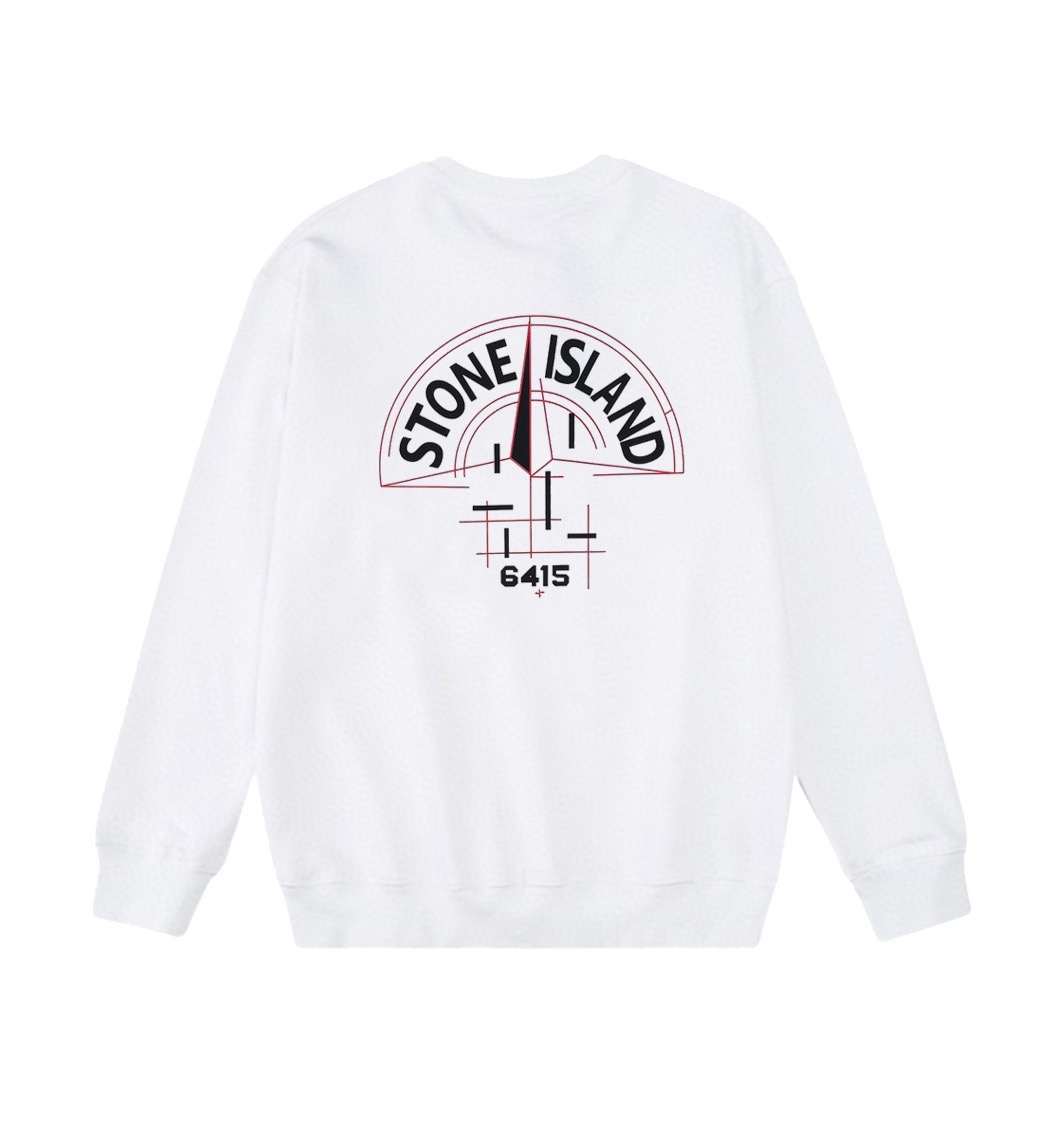 Stone Island Sweatshirt Black/White YZ W802