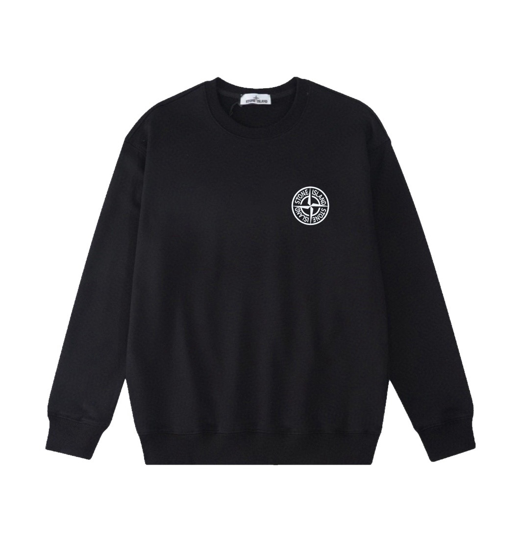Stone Island Sweatshirt Black/White YZ W802