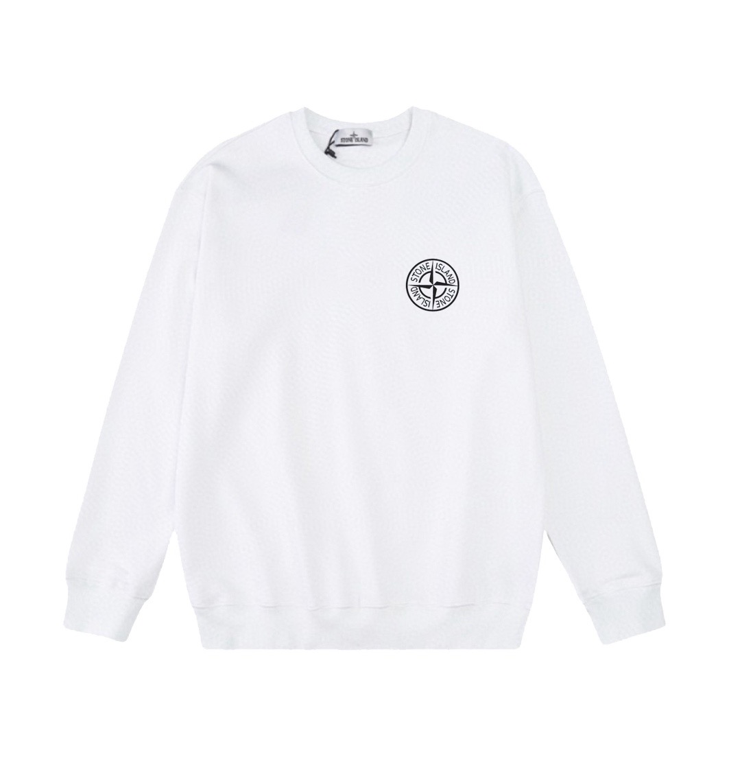 Stone Island Sweatshirt Black/White YZ W802