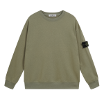 Stone Island Sweatshirt  White/Grey/Khaki/Musk green/Dark green/Olive green/Navy Blue/Black YZ 9018