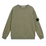 Stone Island Sweatshirt  White/Grey/Khaki/Musk green/Dark green/Olive green/Navy Blue/Black YZ 9018