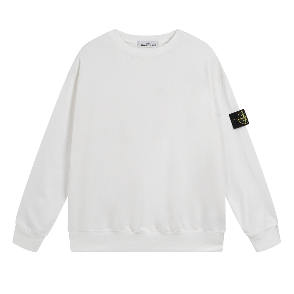 Stone Island Sweatshirt  White/Grey/Khaki/Musk green/Dark green/Olive green/Navy Blue/Black YZ 9018