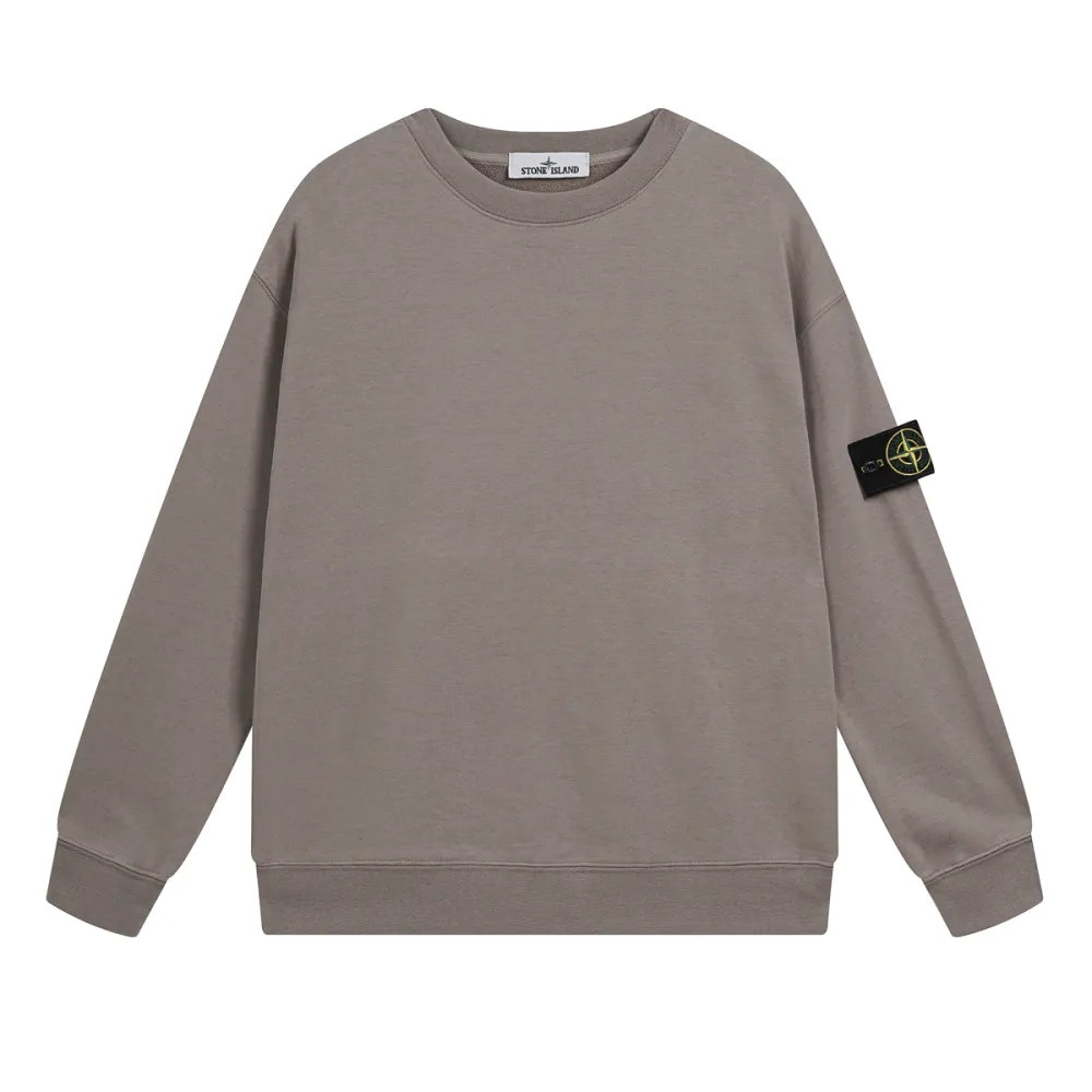 Stone Island Sweatshirt  White/Grey/Khaki/Musk green/Dark green/Olive green/Navy Blue/Black YZ 9018