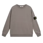 Stone Island Sweatshirt  White/Grey/Khaki/Musk green/Dark green/Olive green/Navy Blue/Black YZ 9018