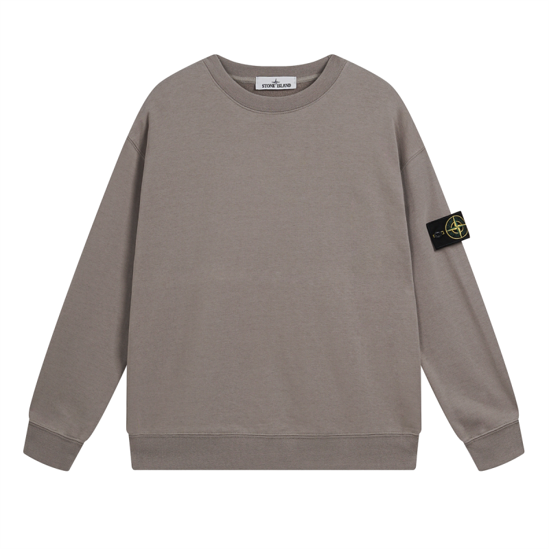 Stone Island Sweatshirt  White/Grey/Khaki/Musk green/Dark green/Olive green/Navy Blue/Black YZ 9018
