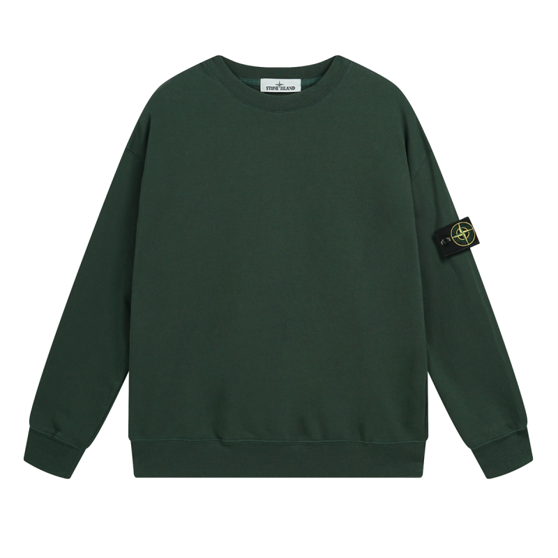 Stone Island Sweatshirt  White/Grey/Khaki/Musk green/Dark green/Olive green/Navy Blue/Black YZ 9018