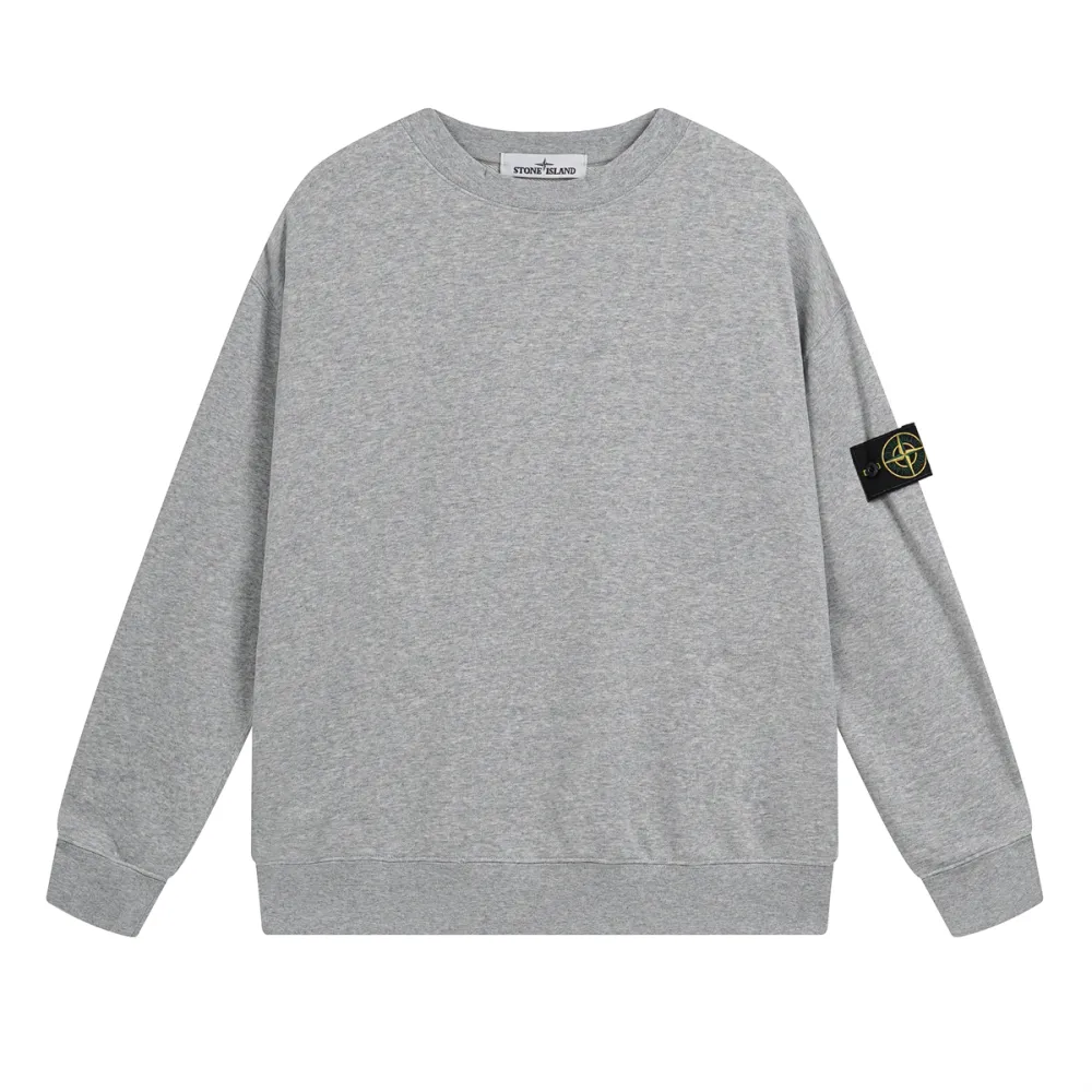 Stone Island Sweatshirt  White/Grey/Khaki/Musk green/Dark green/Olive green/Navy Blue/Black YZ 9018