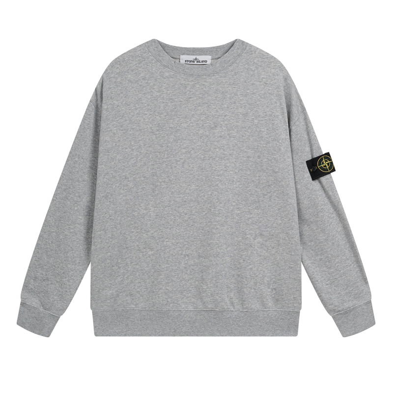 Stone Island Sweatshirt  White/Grey/Khaki/Musk green/Dark green/Olive green/Navy Blue/Black YZ 9018