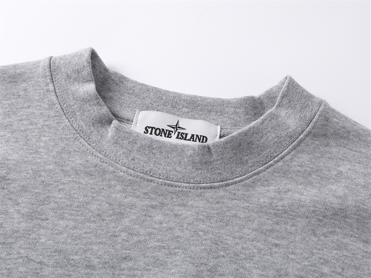 Stone Island Sweatshirt  White/Grey/Khaki/Musk green/Dark green/Olive green/Navy Blue/Black YZ 9018