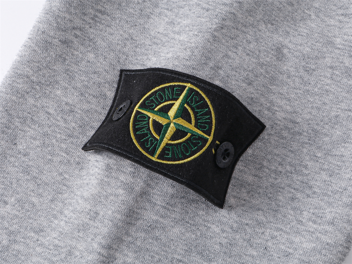 Stone Island Sweatshirt  White/Grey/Khaki/Musk green/Dark green/Olive green/Navy Blue/Black YZ 9018