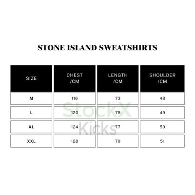 Stone Island Sweatshirt Black/White YZ W803 02