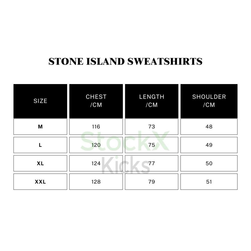 Stone Island Sweatshirt Black/White YZ W817