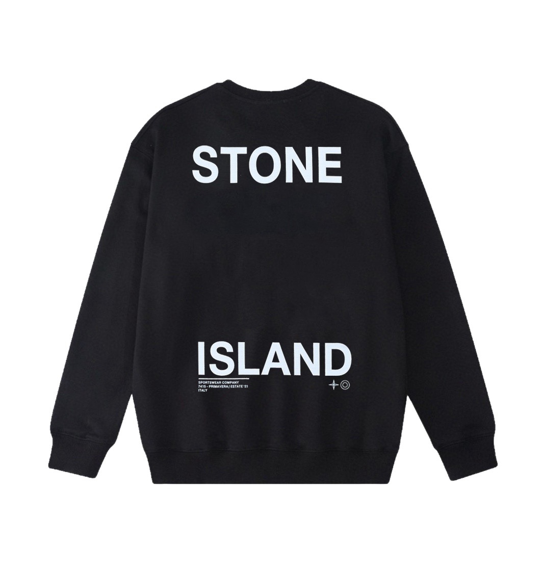 Stone Island Sweatshirt Black/White YZ W803