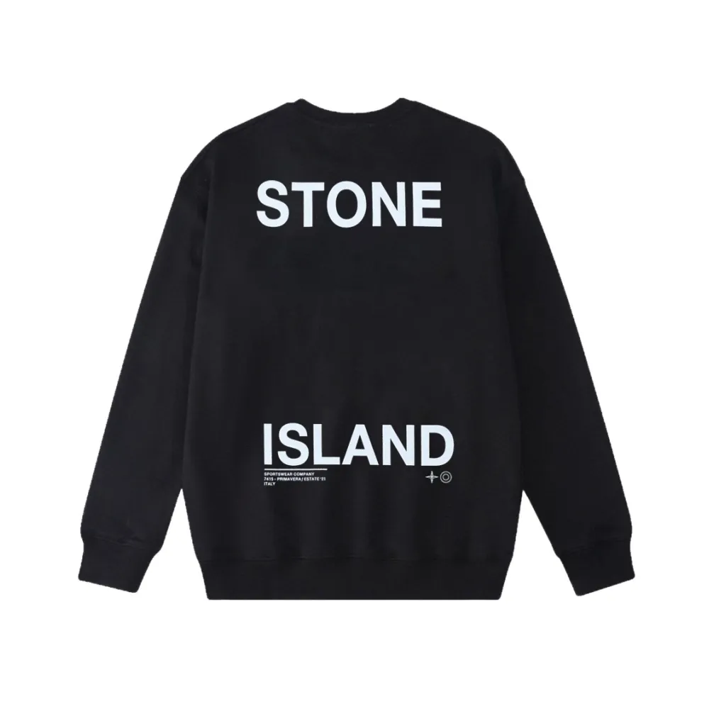 Stone Island Sweatshirt Black/White YZ W803