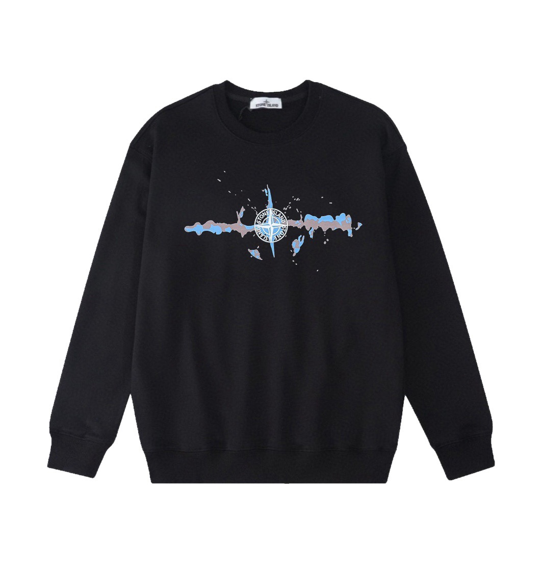 Stone Island Sweatshirt Black/White YZ W803