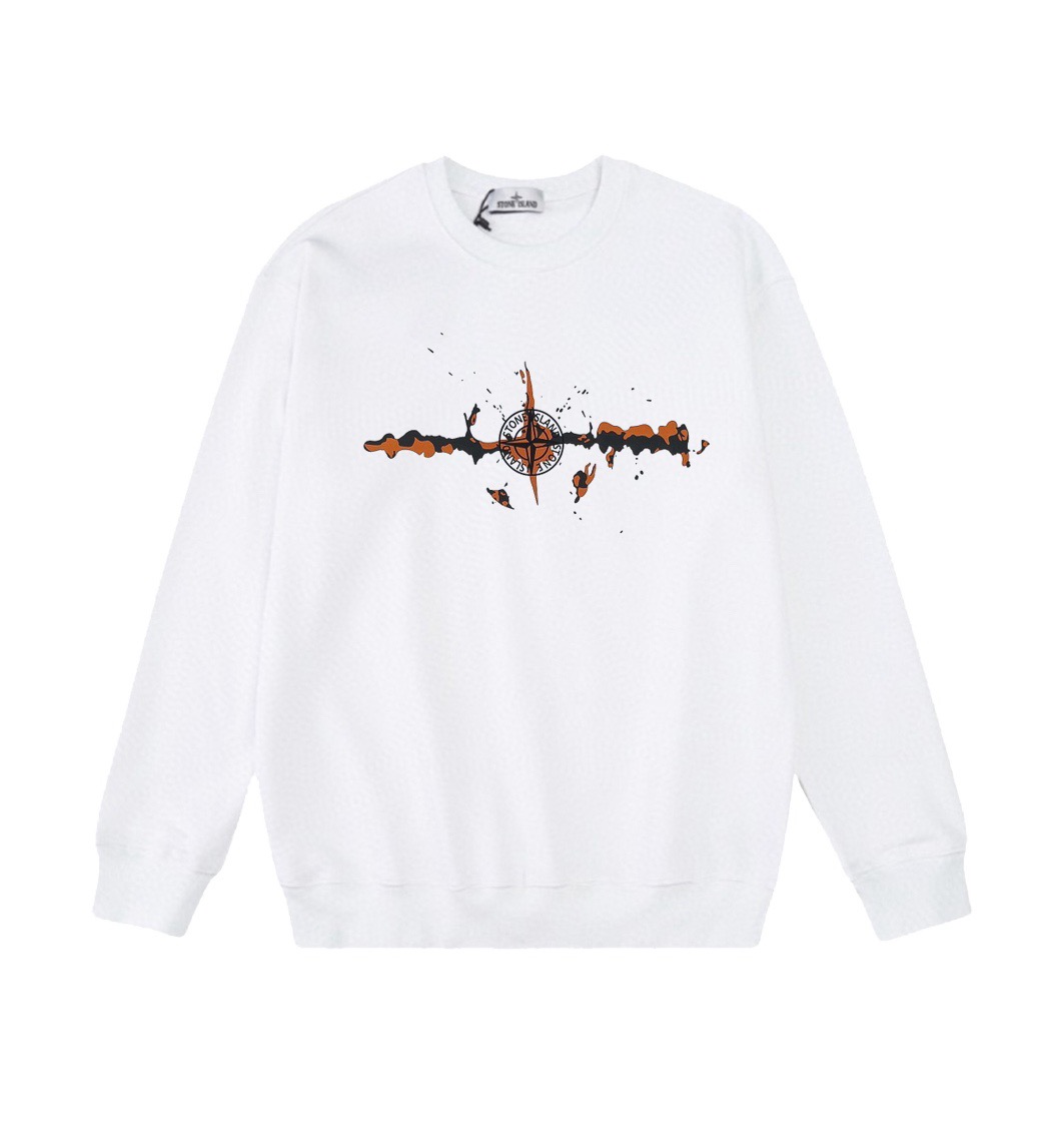 Stone Island Sweatshirt Black/White YZ W803