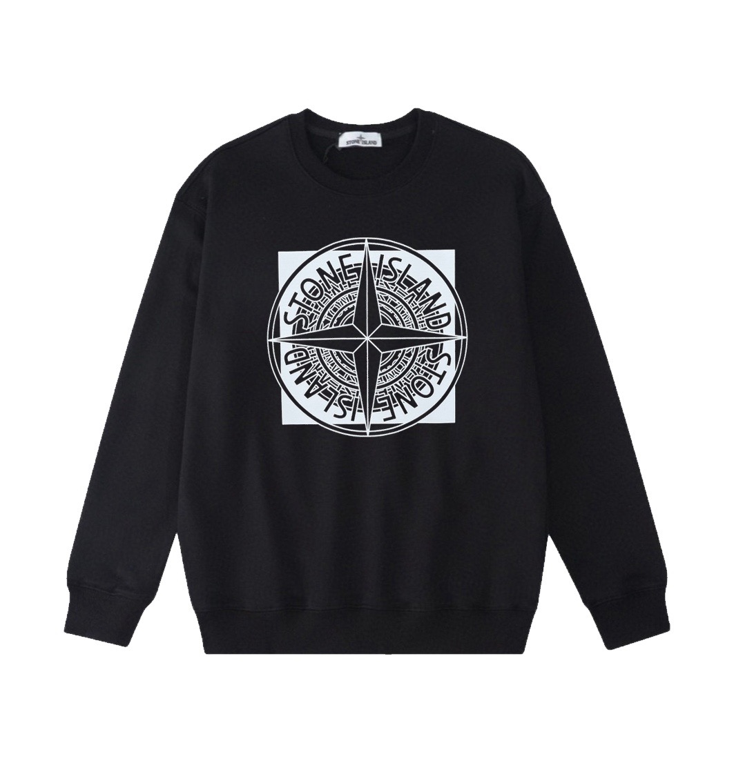 Stone Island Sweatshirt Black/White YZ W805