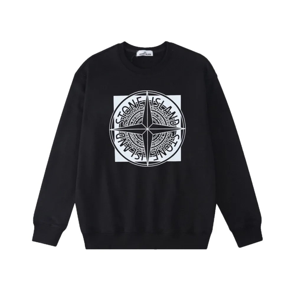 Stone Island Sweatshirt Black/White YZ W805