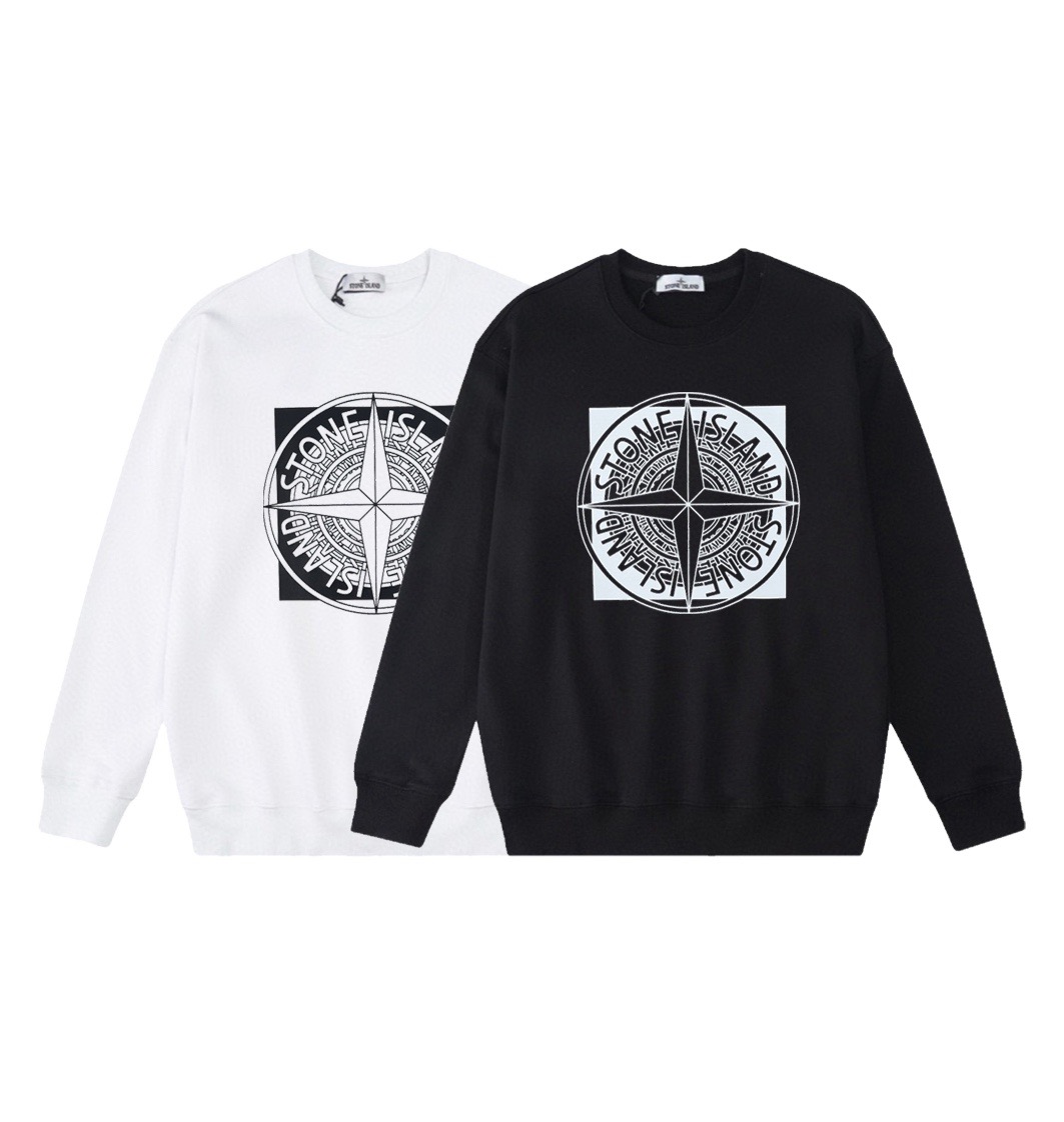 Stone Island Sweatshirt Black/White YZ W805