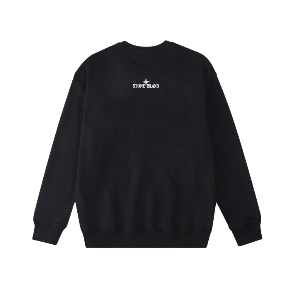 Stone Island Sweatshirt Black/White YZ W806