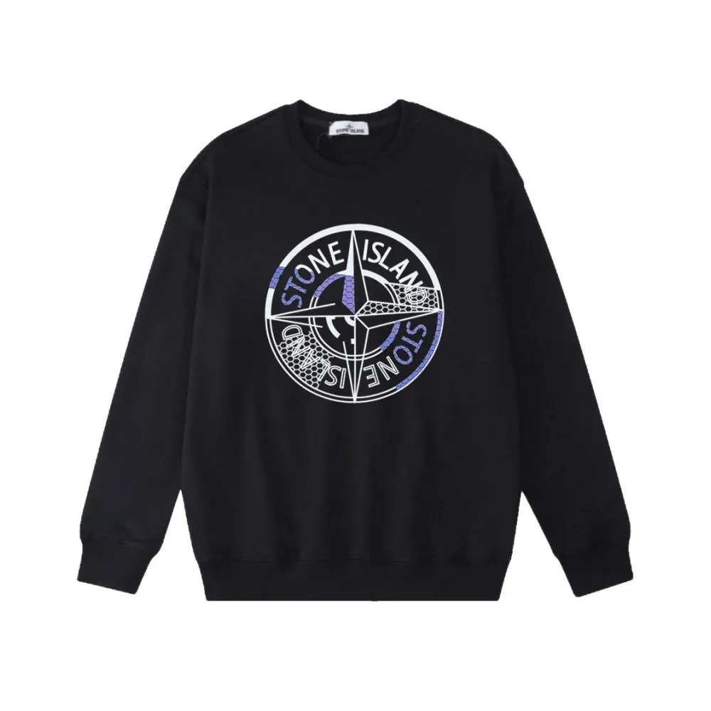 Stone Island Sweatshirt Black/White YZ W806
