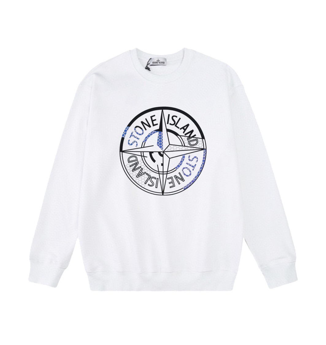 Stone Island Sweatshirt Black/White YZ W806