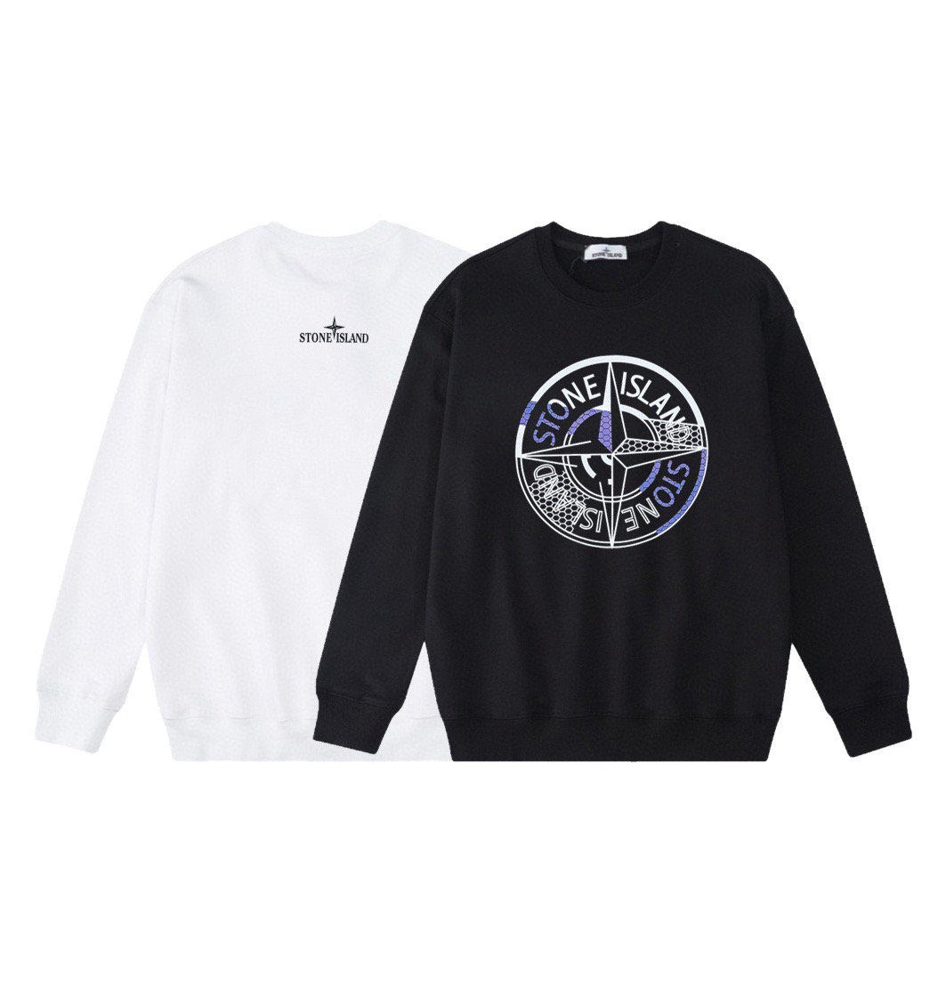Stone Island Sweatshirt Black/White YZ W806