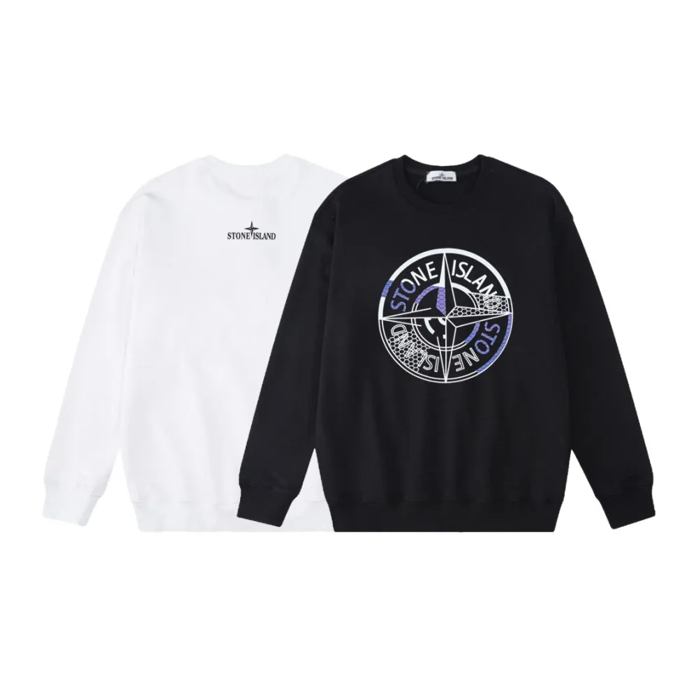 Stone Island Sweatshirt Black/White YZ W806