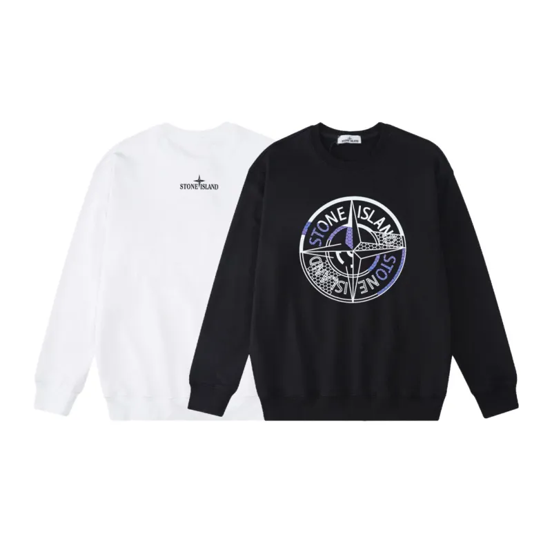 Stone Island Sweatshirt Black/White YZ W806