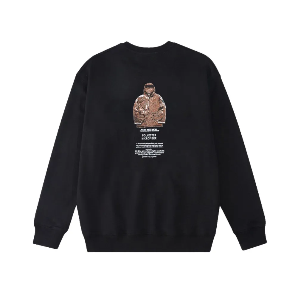 Stone Island Sweatshirt Black/White YZ W807
