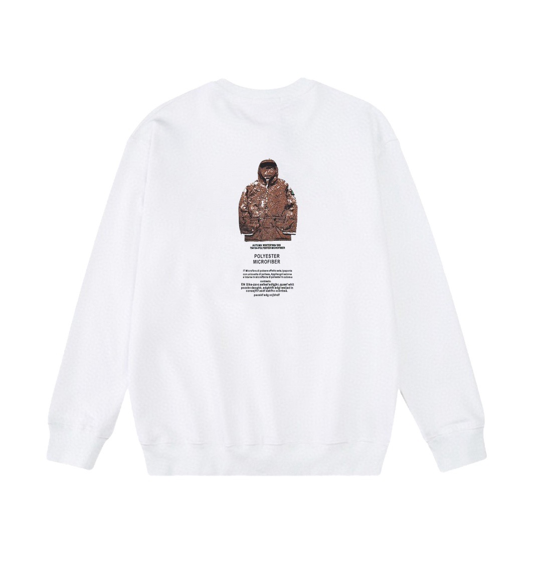 Stone Island Sweatshirt Black/White YZ W807