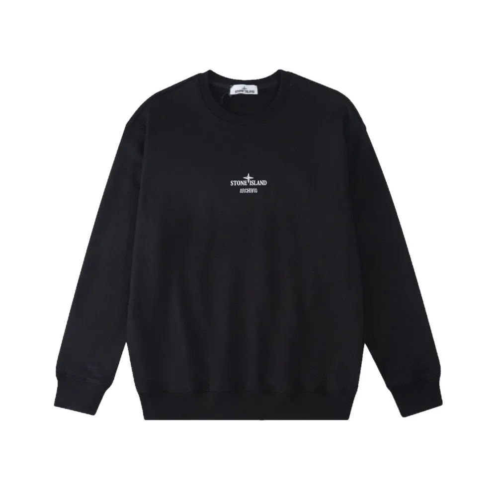 Stone Island Sweatshirt Black/White YZ W807
