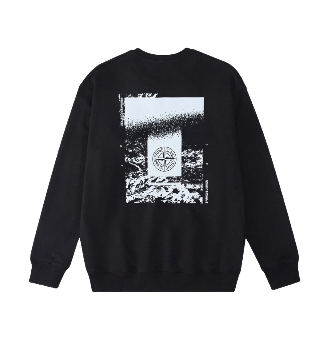 Stone Island Sweatshirt Black/White YZ W808