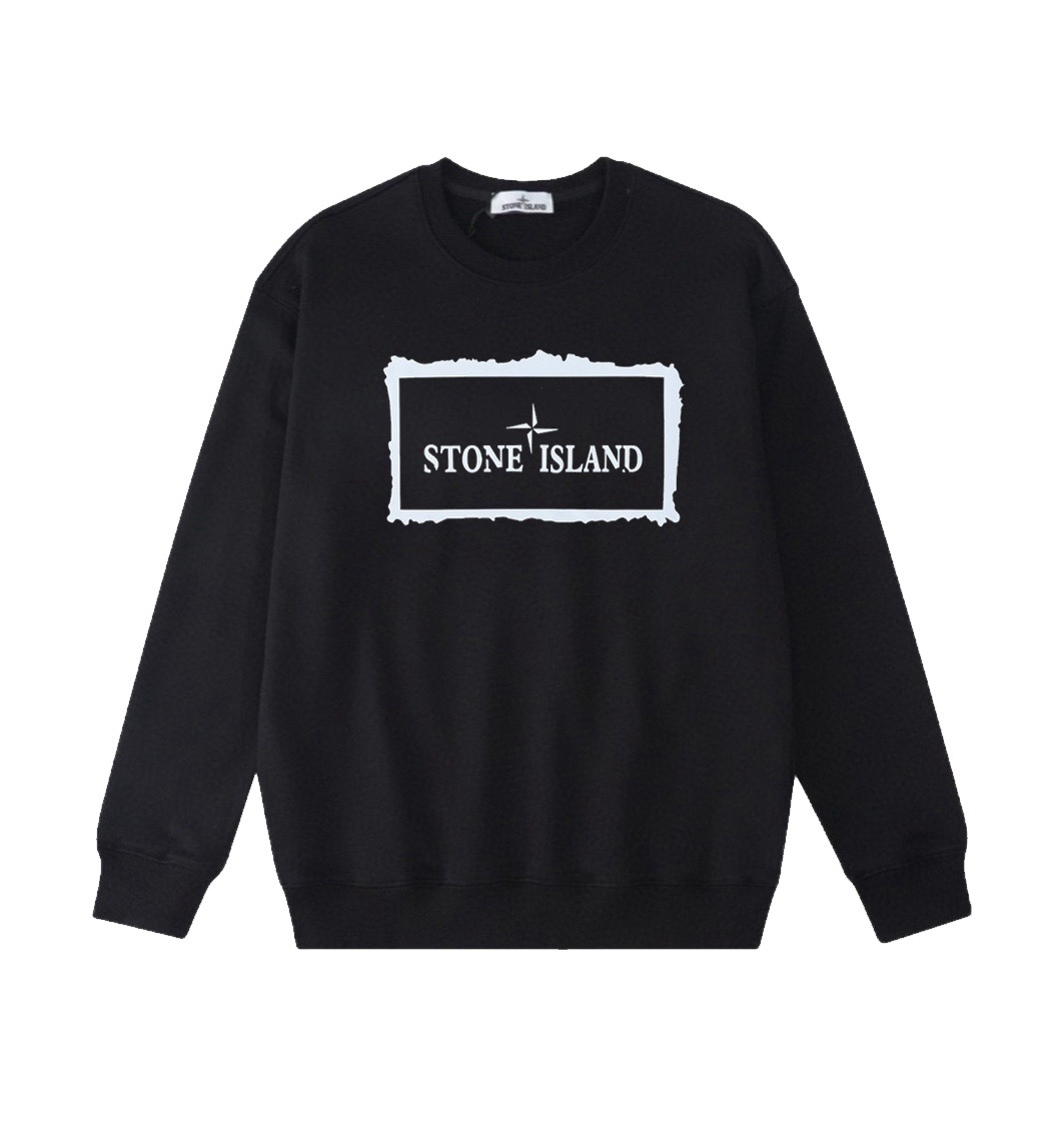 Stone Island Sweatshirt Black/White YZ W809