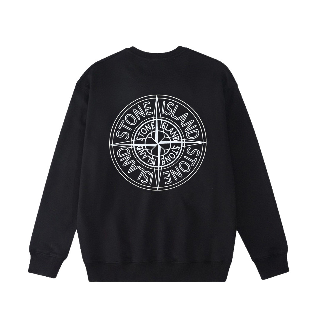 Stone Island Sweatshirt Black/White YZ W810