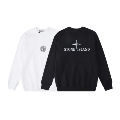 Stone Island Sweatshirt Black/White YZ W811 01