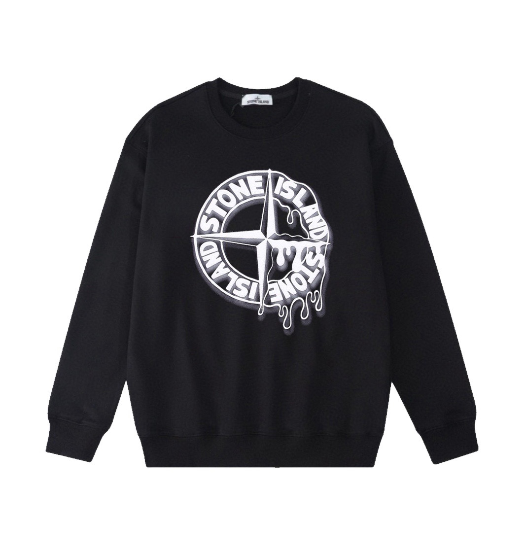 Stone Island Sweatshirt Black/White YZ W812