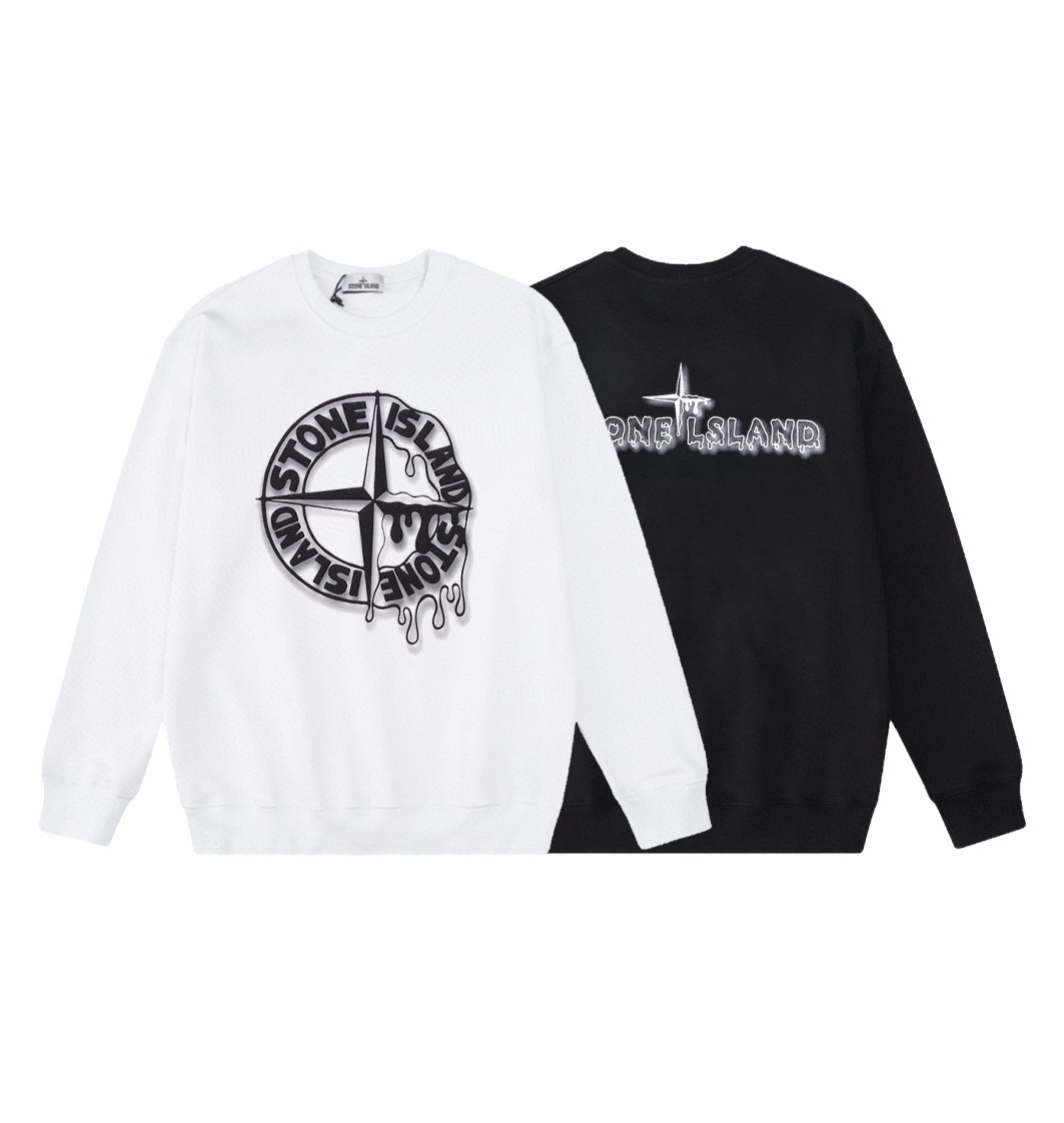 Stone Island Sweatshirt Black/White YZ W812