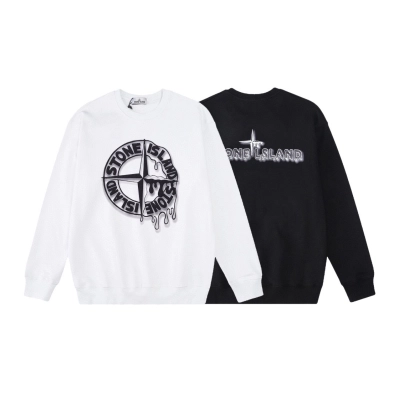 Stone Island Sweatshirt Black/White YZ W812 01
