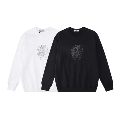 Stone Island Sweatshirt Black/White YZ W813 01