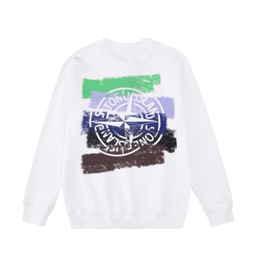 Stone Island Sweatshirt Black/White YZ W815