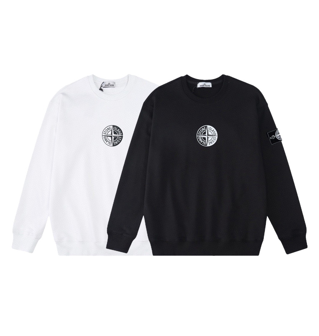 Stone Island Sweatshirt Black/White YZ W816