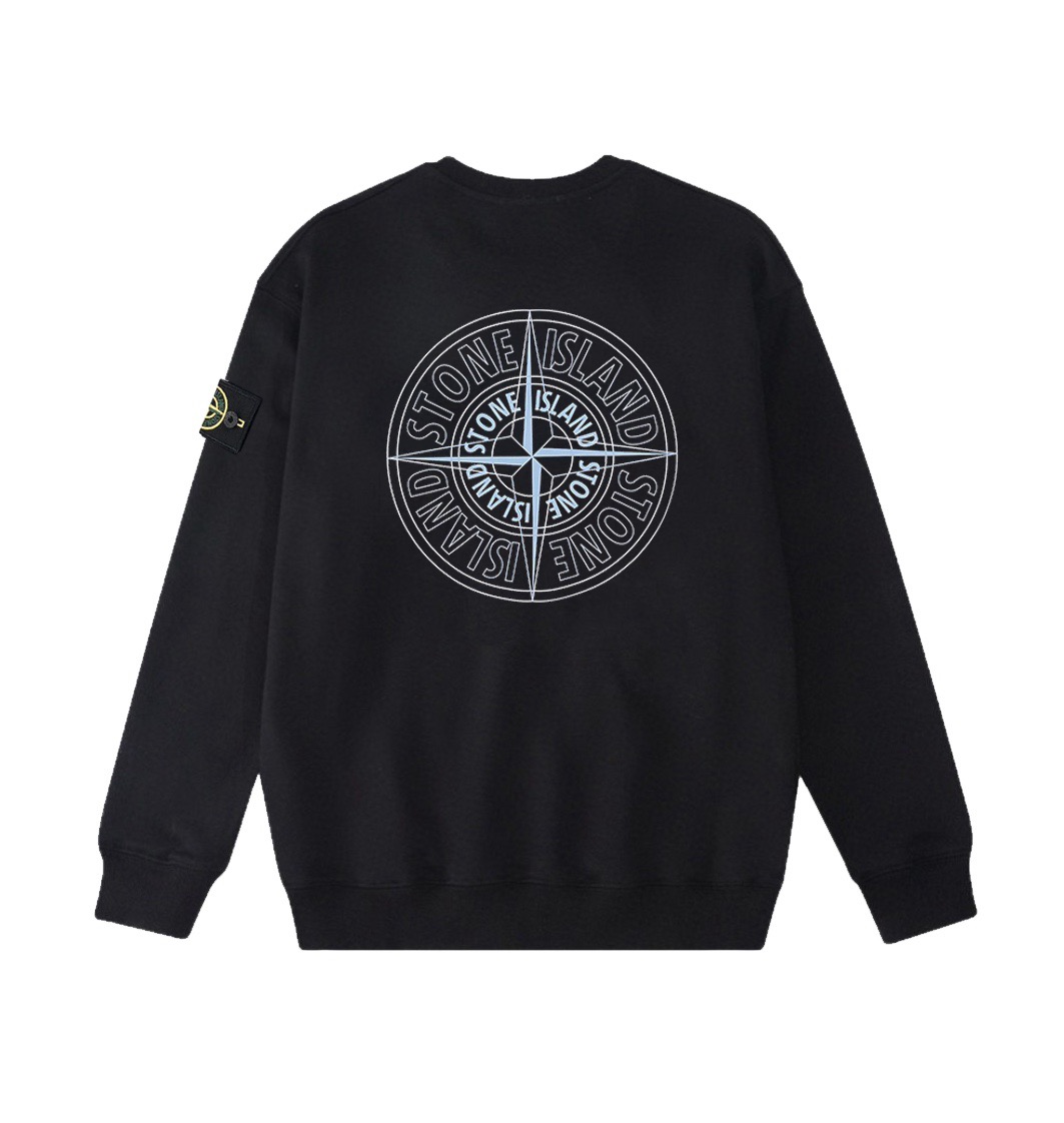 Stone Island Sweatshirt Black/White YZ W817
