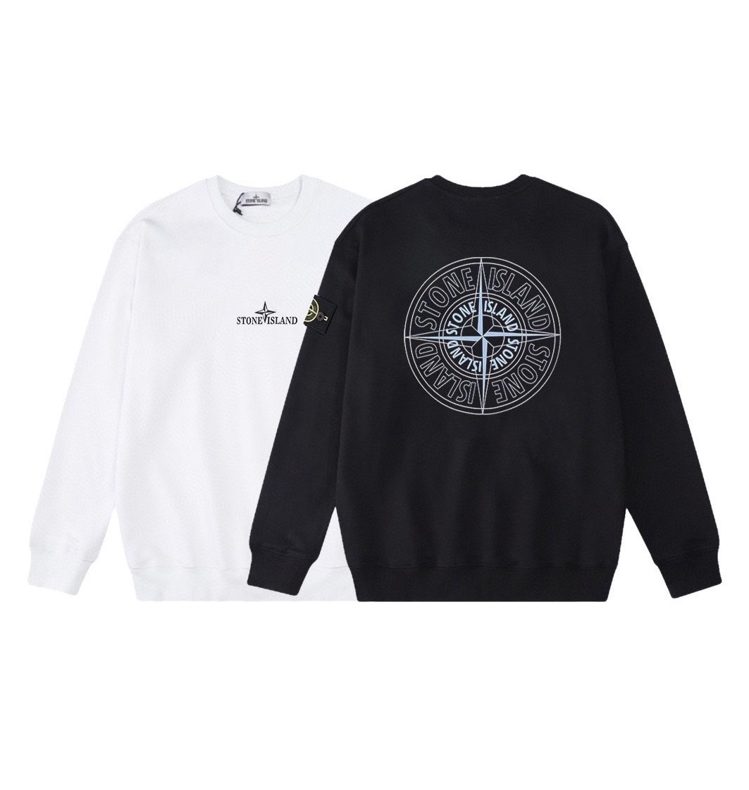 Stone Island Sweatshirt Black/White YZ W817
