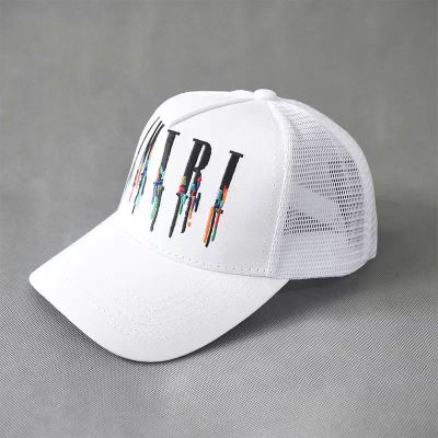 [Add One] Amiri Paint Drip Trucker Hat YZ AM005 01