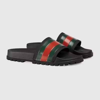 Gucci Men's slide sandal with Web 429469 GIB10 1098 02