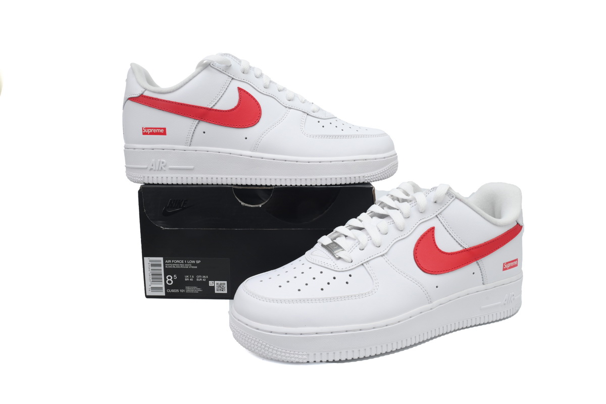 LJR Batch Nike Air Force 1 Low Supreme Shanghai CU9225-101