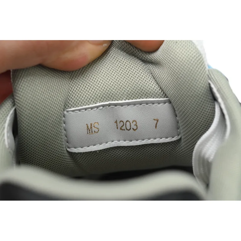 Louis Vuitton LV Trainer Sneaker Blue Grey Black CK240729 1AC510