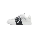 Valentino Garavani Men's VL7 Web Logo Low-Top Sneakers White Black