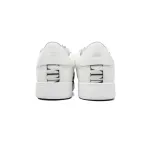 Valentino Garavani Men's VL7 Web Logo Low-Top Sneakers White Black
